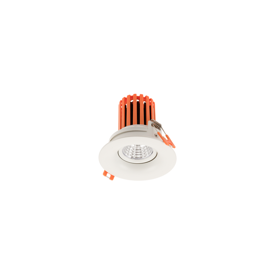 Curve Tilt Downlight Kit White 3000K