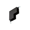 Surface Mount Deep L Profile Connector Wall (Vertical) Black