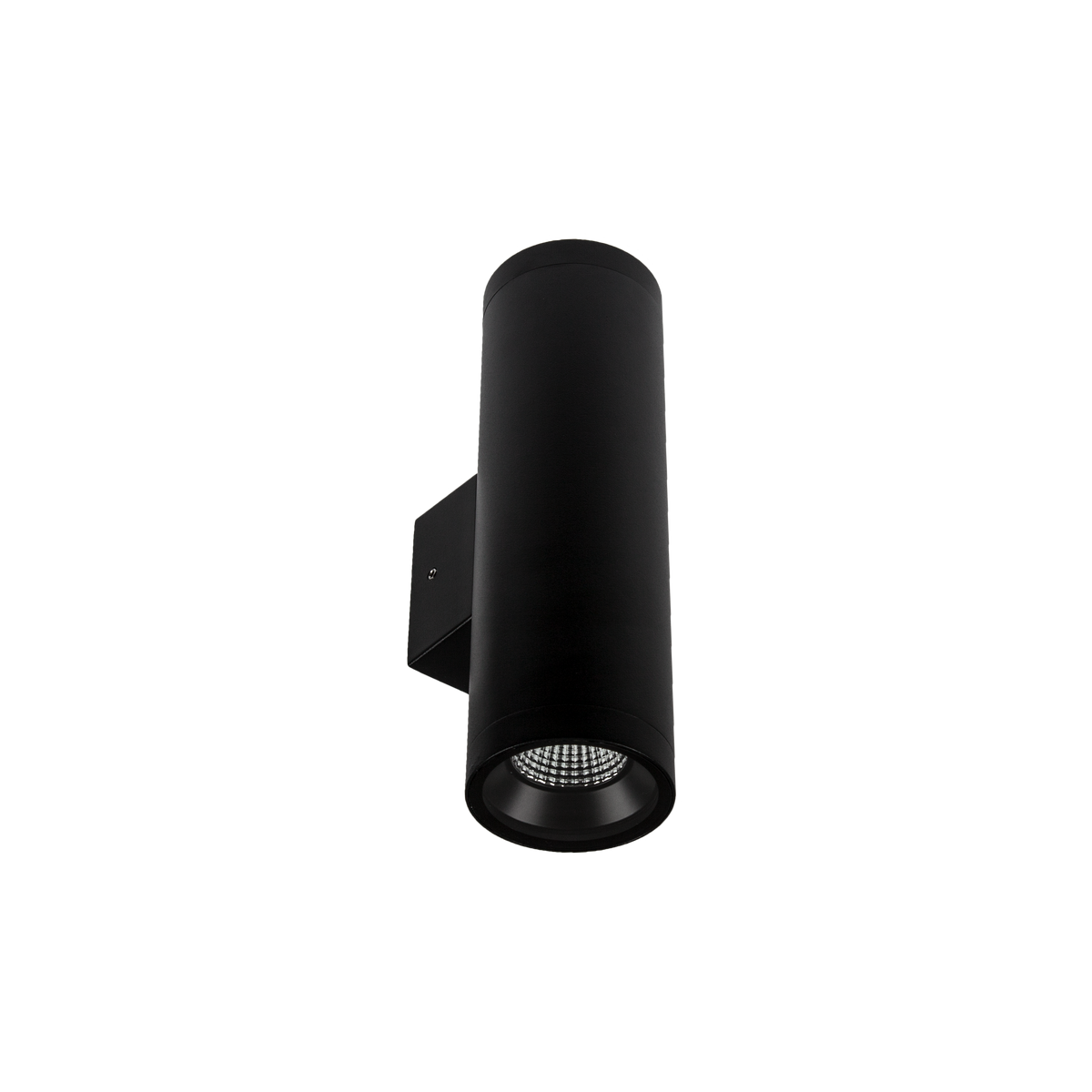 Surface Mount Round Column Spot Two Way Up/Down Black 3000K