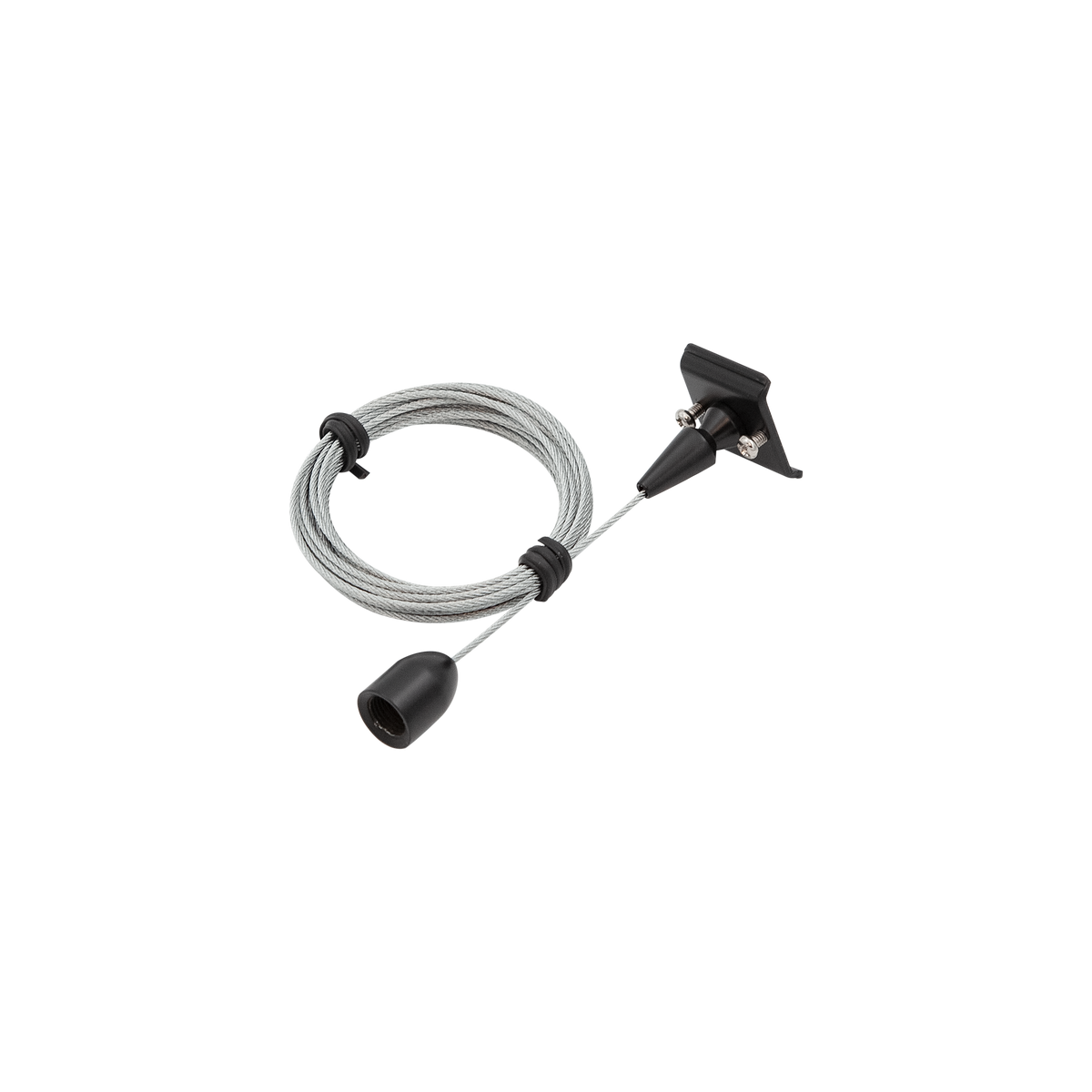 Suspension Cable Kit 3 Circuit Black with Silver cable