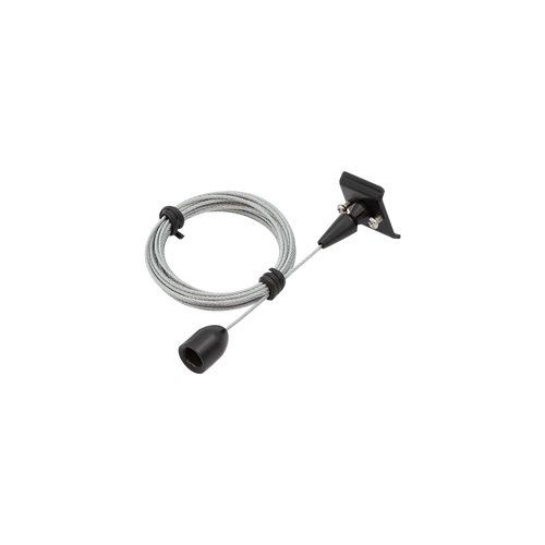 Suspension Cable Kit 3 Circuit Black with Silver cable