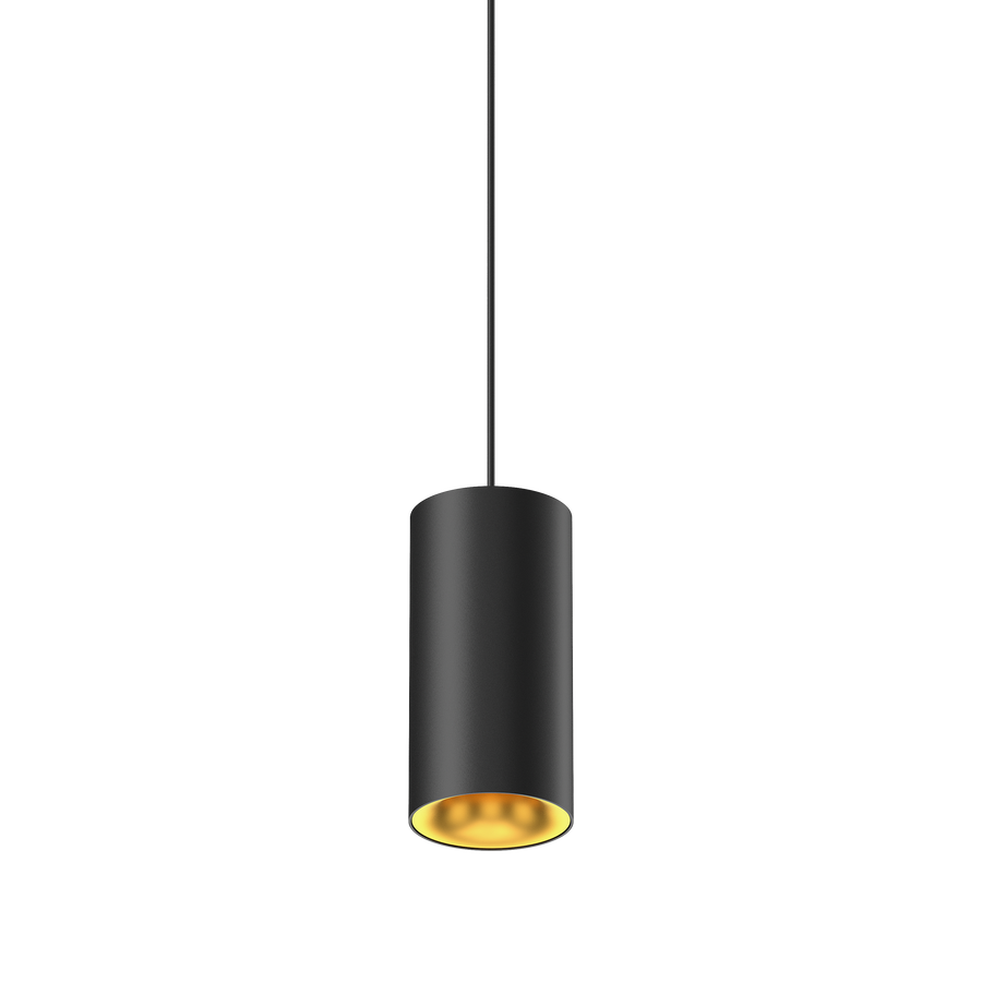 Cevon M40 Type 23 Dark Art Pendant Spot Black, Gold 3000K