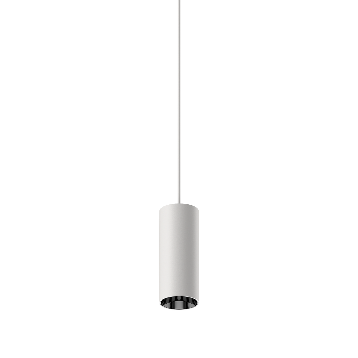 Cevon M40 Type 22 Dark Art Pendant Spot White, High Gloss Black 3000K