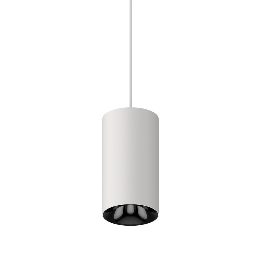 Cevon M80 Type 23 Dark Art Pendant Spot White, High Gloss Black 2700K