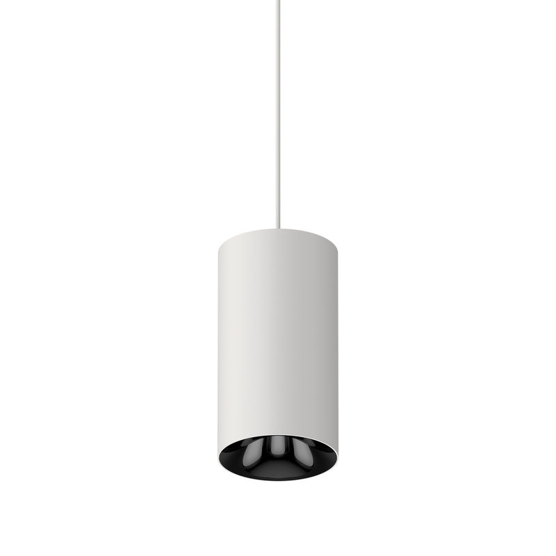 Cevon M80 Type 23 Dark Art Pendant Spot White, High Gloss Black 2700K