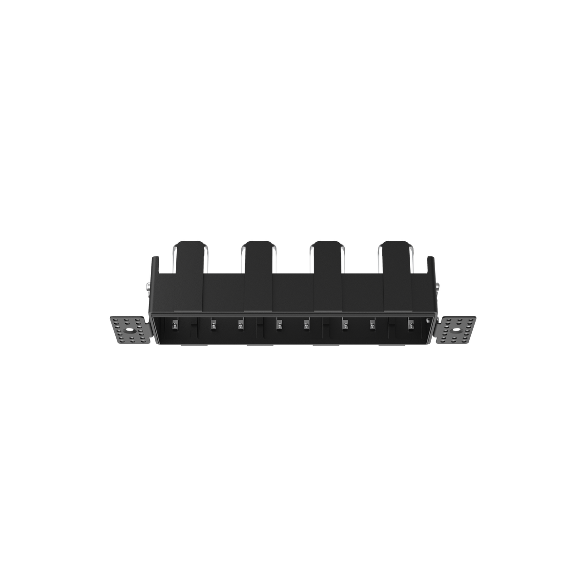 Cevon Type Trimless Rectangular Quad Frame for M41 Black