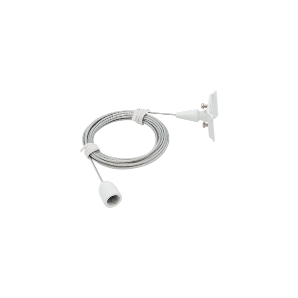 Track 1 Circuit Suspension Cable White