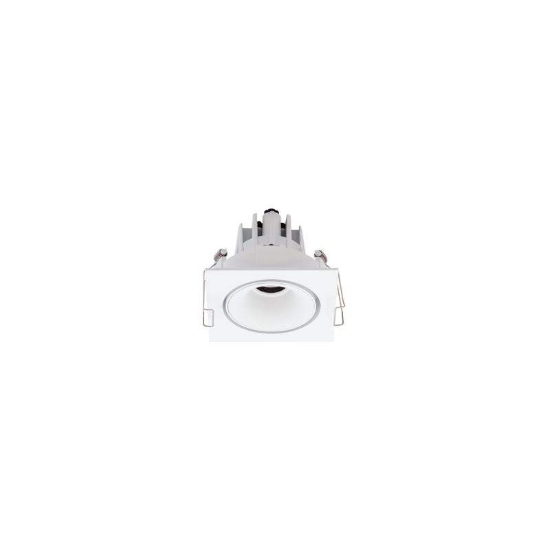 Cevon Tilt/Rotate Square Sml Downlight Kit White 3000K