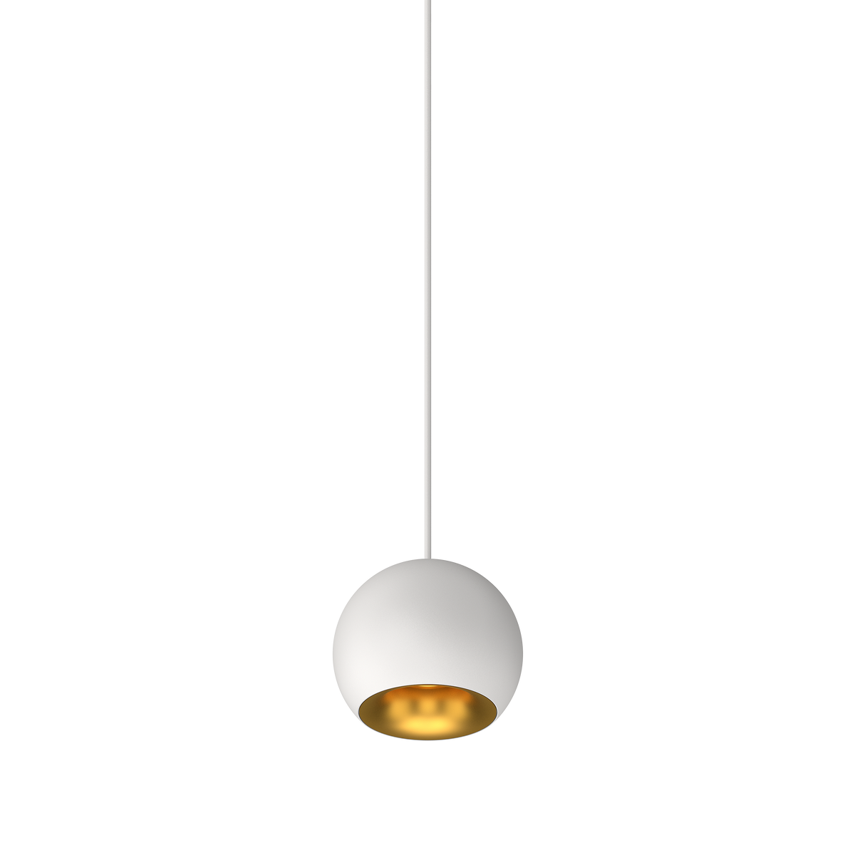 Cevon M80 Type 25 Dark Art Pendant Spot White, Gold 2700K
