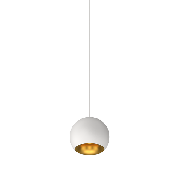 Cevon M80 Type 25 Dark Art Pendant Spot White, Gold 2700K
