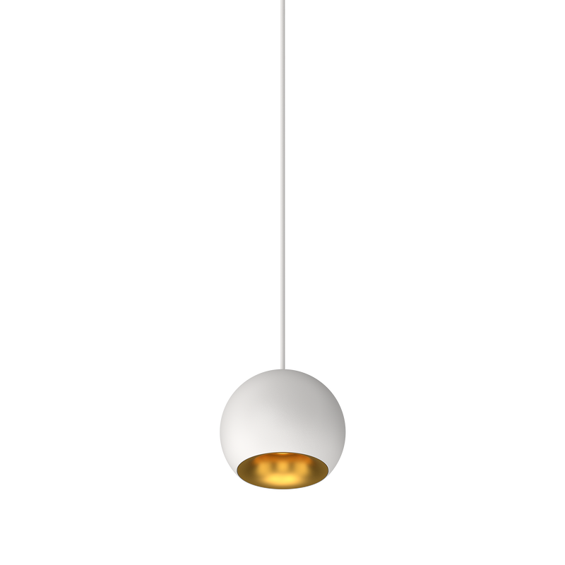 Cevon M80 Type 25 Dark Art Pendant Spot White, Gold 2700K