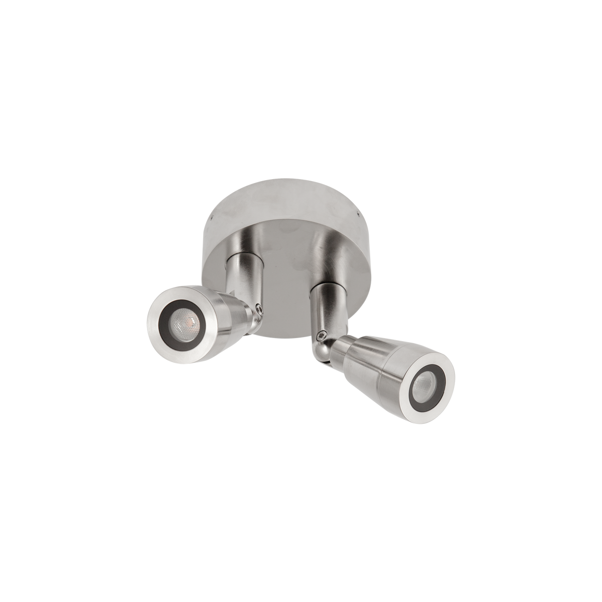 Mariner II Double Spot Mini 2 X 4W 316 Stainless Steel 2700K