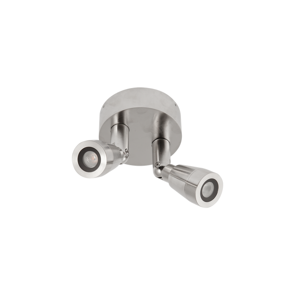 Mariner II Double Spot Mini 2 X 4W 316 Stainless Steel 2700K