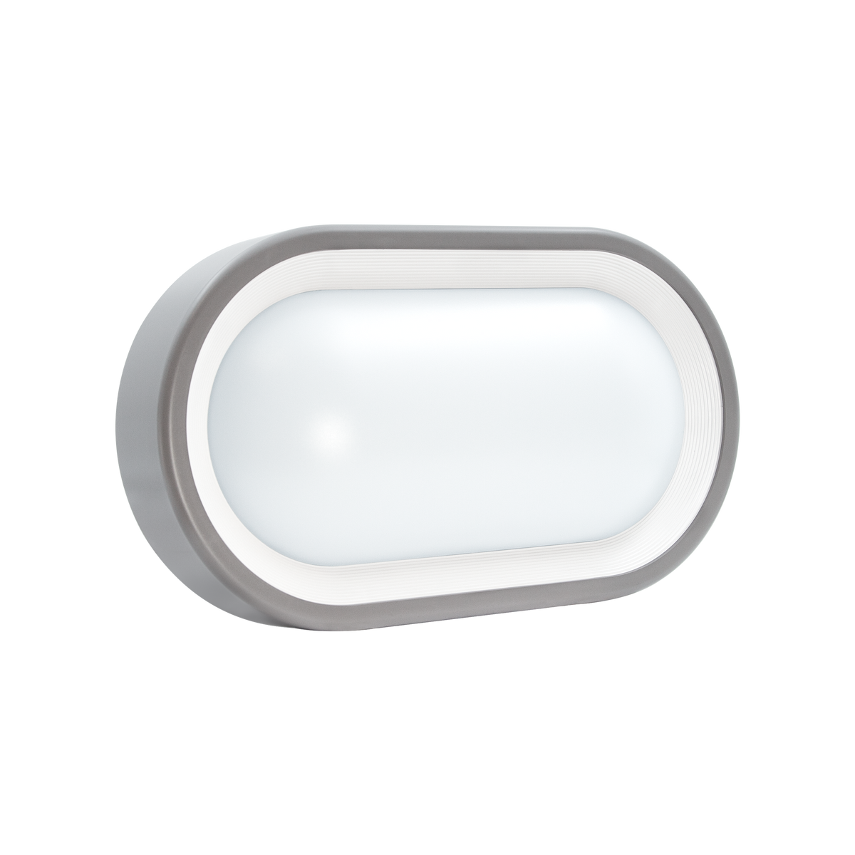 Large Lunar Series Bulkhead Silver 3000K