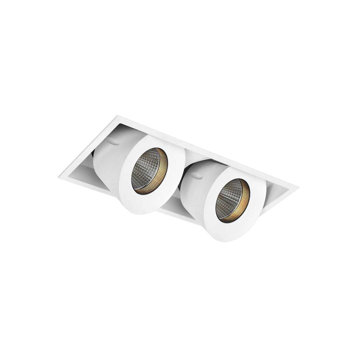 Sophia Double Tilt/Rotate Downlight Kit White 4000K