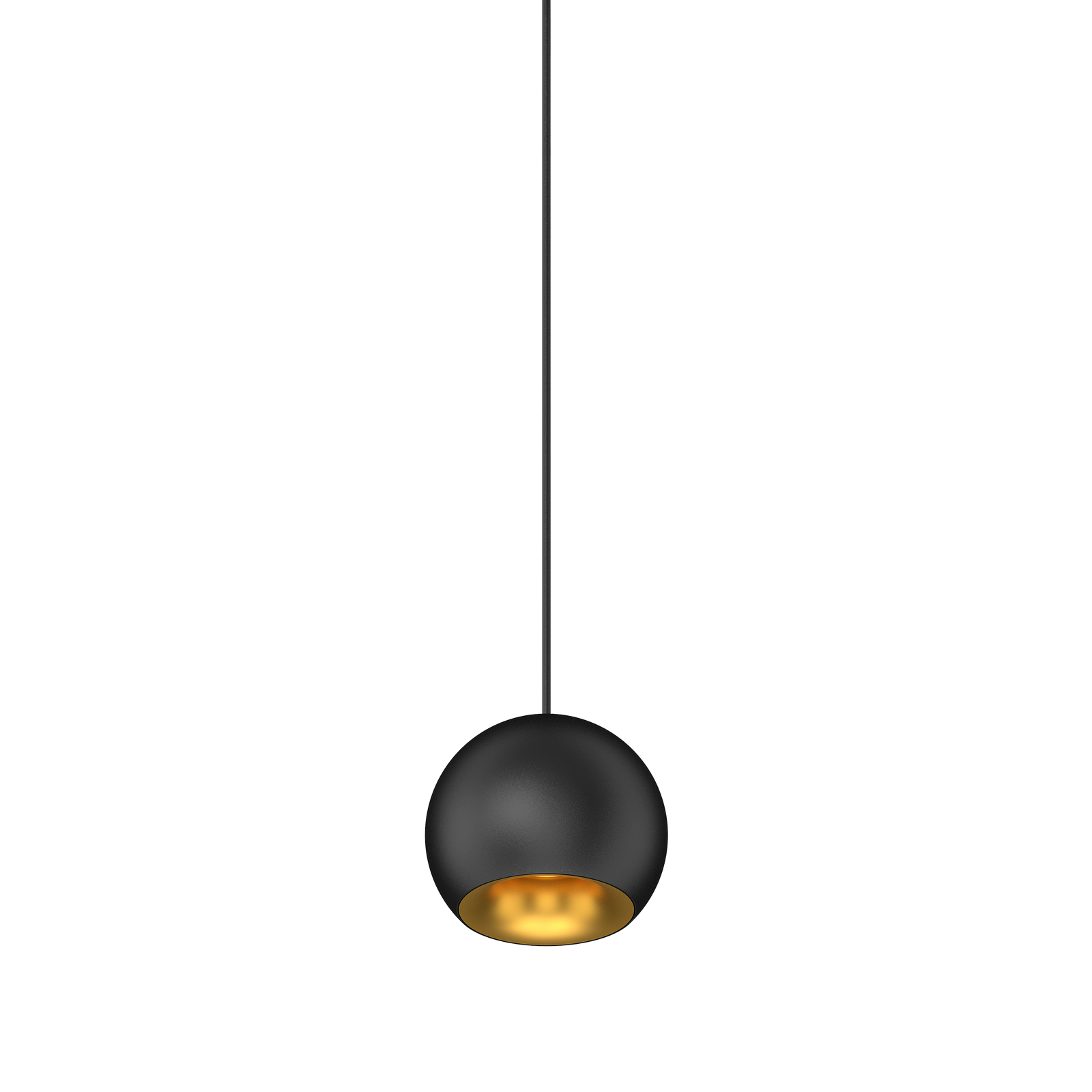 Cevon M80 Type 25 Dark Art Pendant Spot Black, Gold 3000K