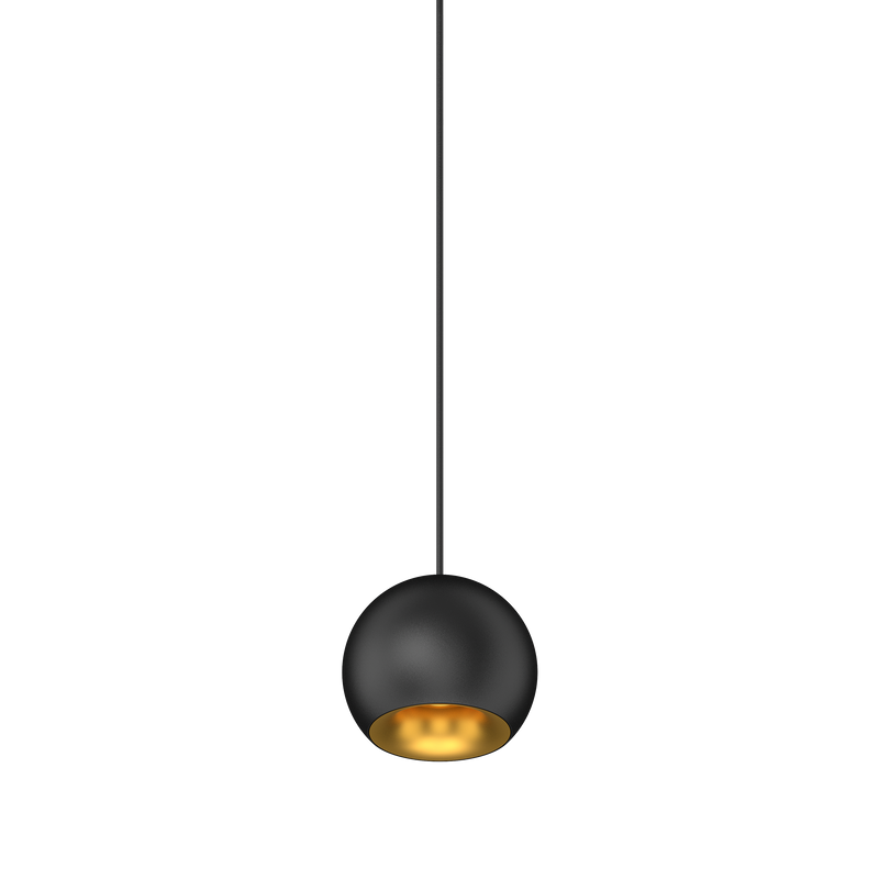 Cevon M80 Type 25 Dark Art Pendant Spot Black, Gold 3000K