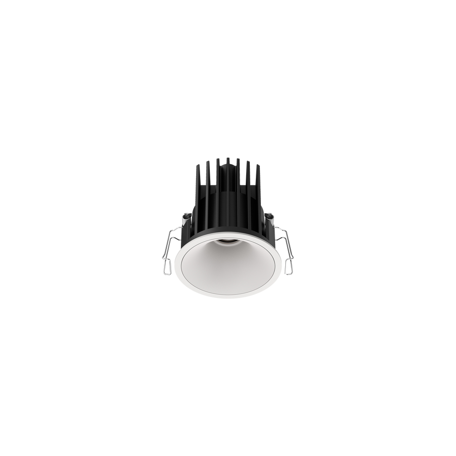 Cevon Medium Darklight Slim Trim Downlight Kit White 4000K