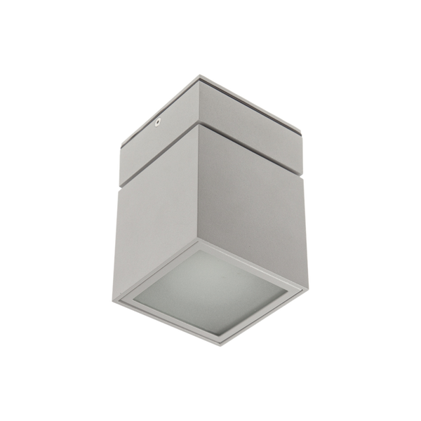 Surface Mount Ceiling Cube Silver 3000K