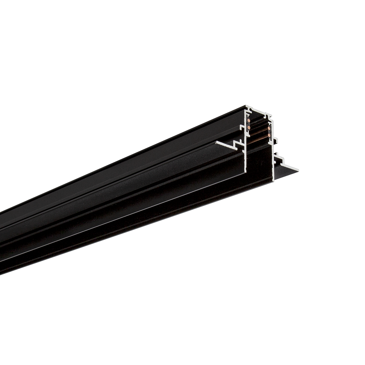 48V DC Track Recessed - Deep 2M Black
