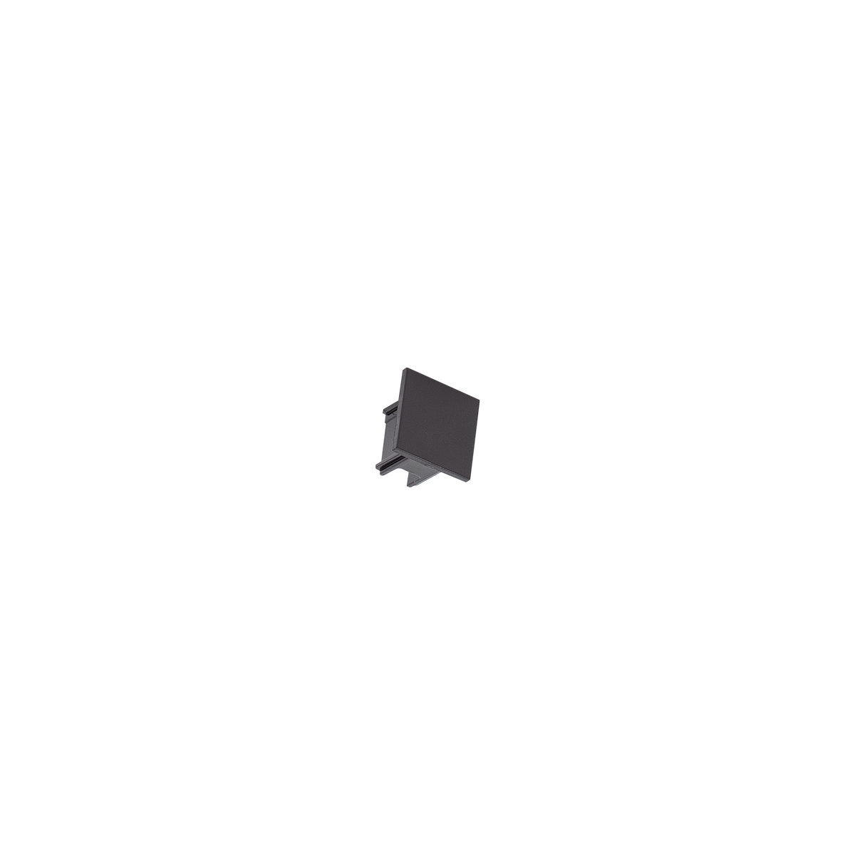 Track 3 Circuit End Cap Black