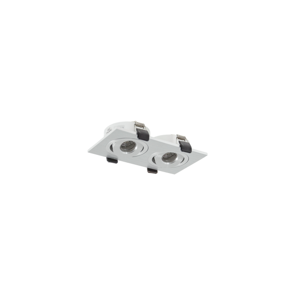 Mini Gimbal Double Brushed Aluminium 3000K