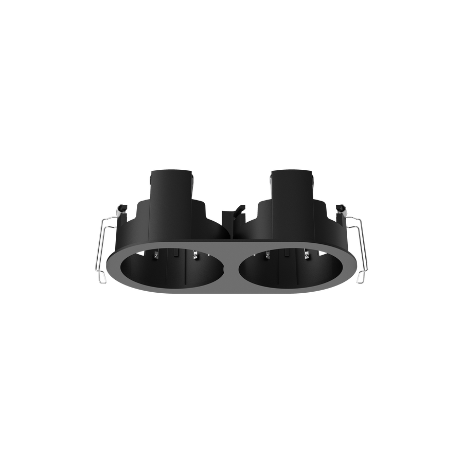 Cevon Recessed Oval Double Frame for M80 Black