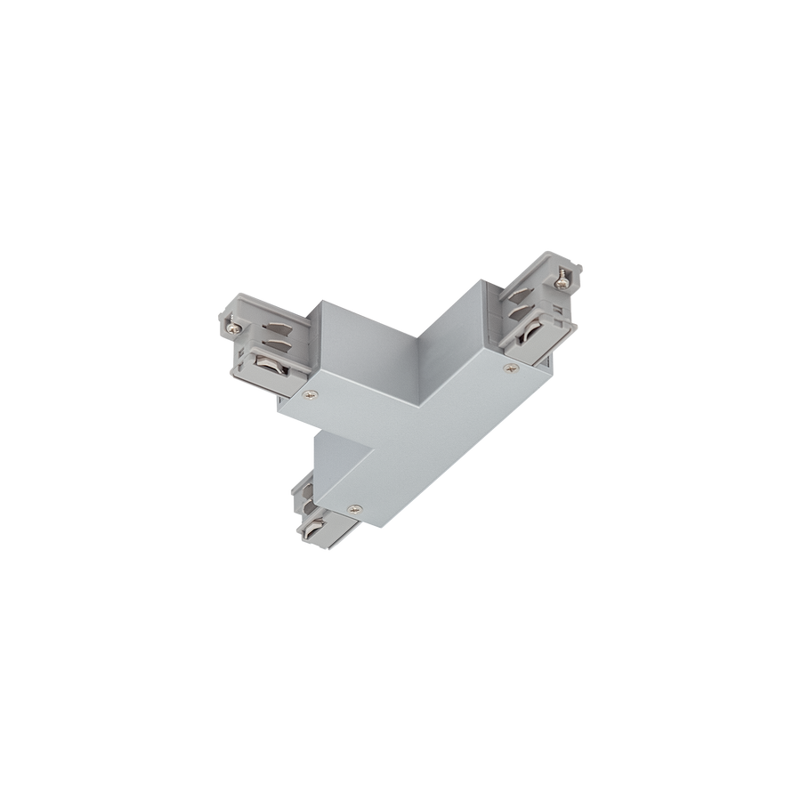 Track 3 Circuit T Connector Earth Right Silver