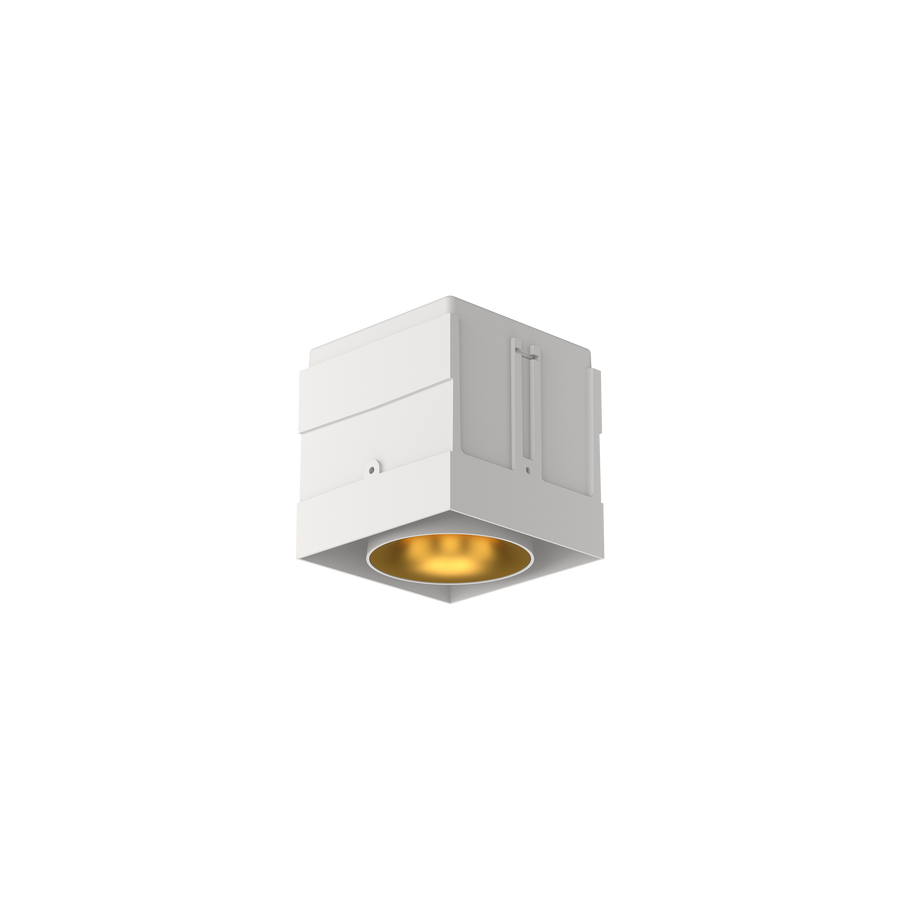 Cevon M81 Type 1 Dark Art Square Adj White, Gold 3000K