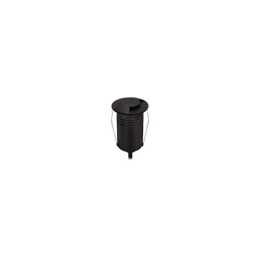 Exterior Recessed 2-Way Black 2700K
