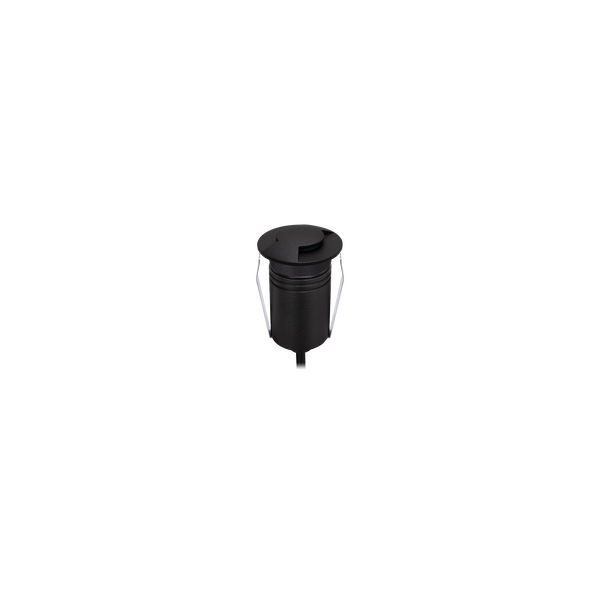 Exterior Recessed 2-Way Black 2700K