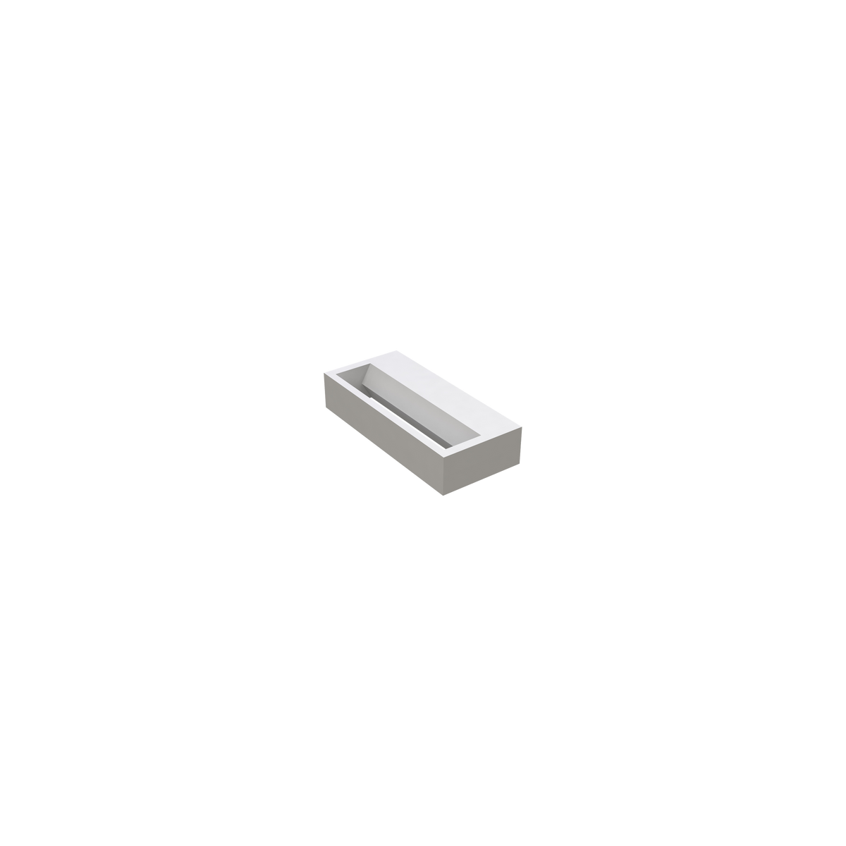Wedge Wall Light 200mm White 3000K / 4000K