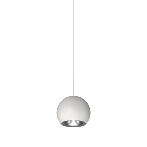 Cevon M60 Type 25 Dark Art Pendant Spot White, Silver 3000K