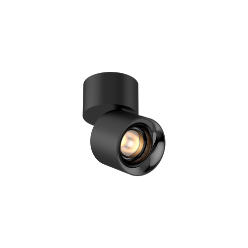 Cevon Pinot Tilt/Rotate Spot Black, High Gloss Black 3000K