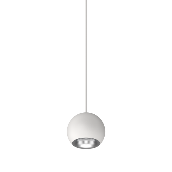 Cevon M80 Type 25 Dark Art Pendant Spot White, Silver 2700K