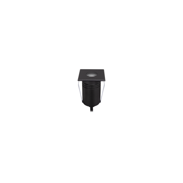 Exterior Recessed Square Standard Up or Down Black 3000K 36°