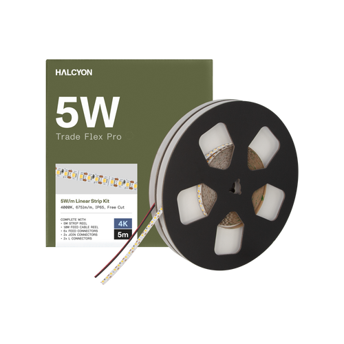 5W/m 4000K Trade Flex Pro Tape - 5m Trade Kit