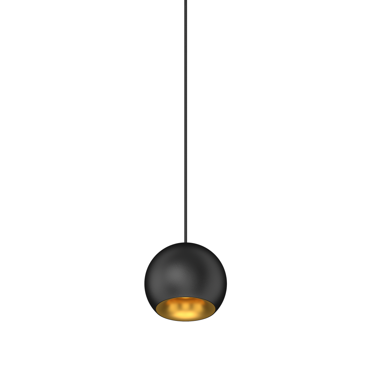 Cevon M80 Type 25 Dark Art Pendant Spot Black, Gold 2700K