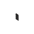 End Cap - Surface Mount Deep Black