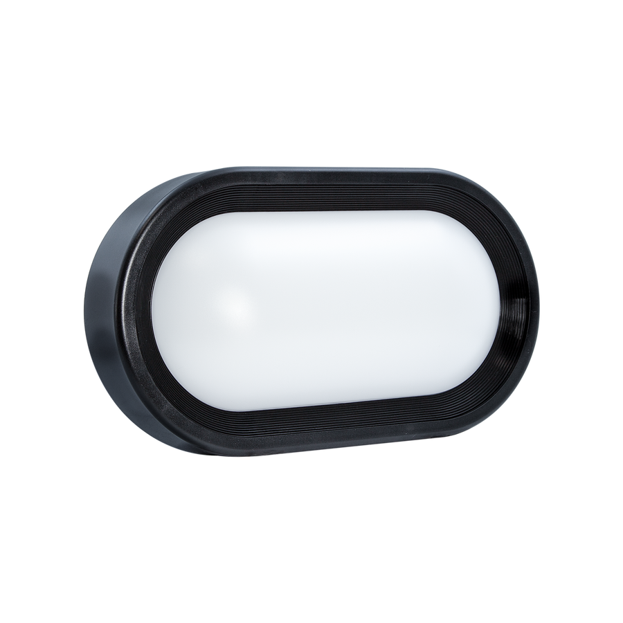 Large Lunar Series Bulkhead Black 3000K