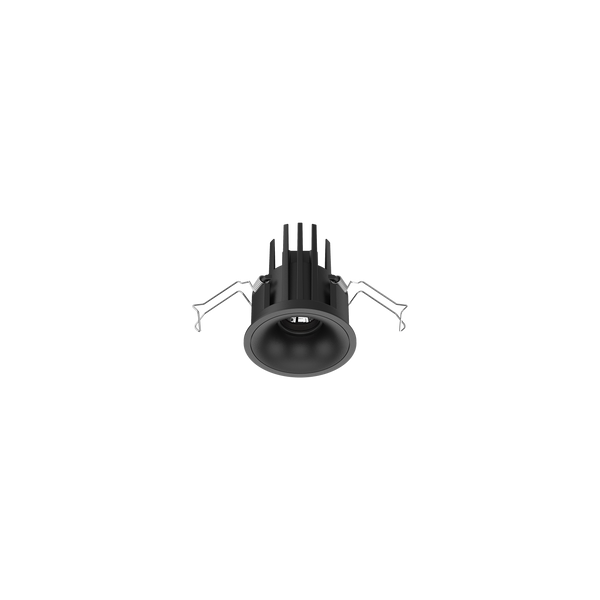 Cevon Small Darklight Slim Trim Downlight Kit Black 3000K