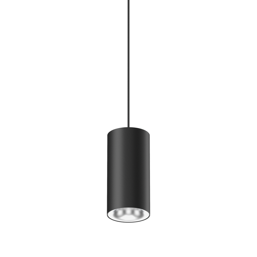 Cevon M40 Type 23 Dark Art Pendant Spot Black, Silver 3000K