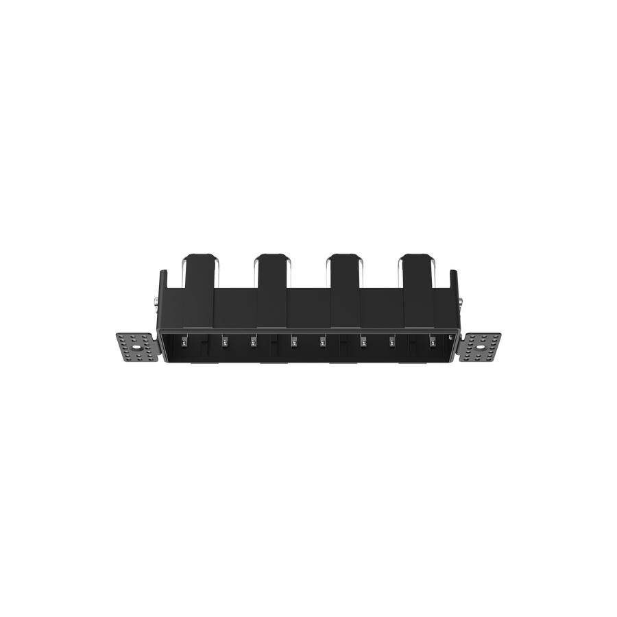 Cevon Type Trimless Rectangular Quad Frame for M41 Black