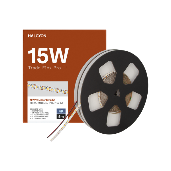 15W/m 4000K Trade Flex Pro Tape - 5m Trade Kit