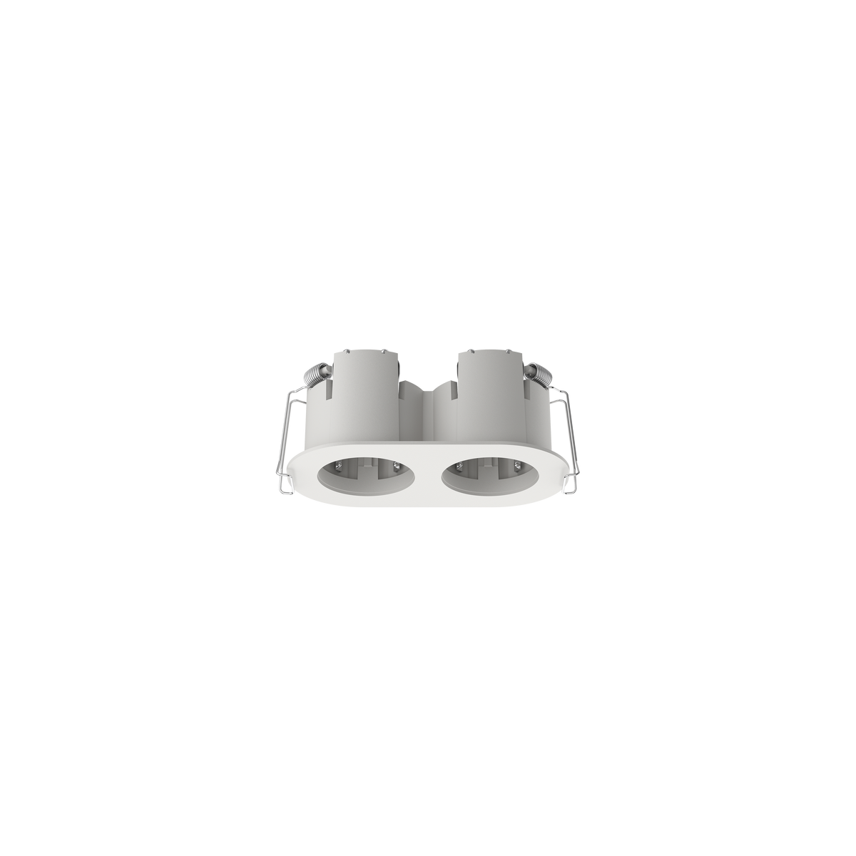 Cevon Type Recessed Oval Double Frame for M40 White