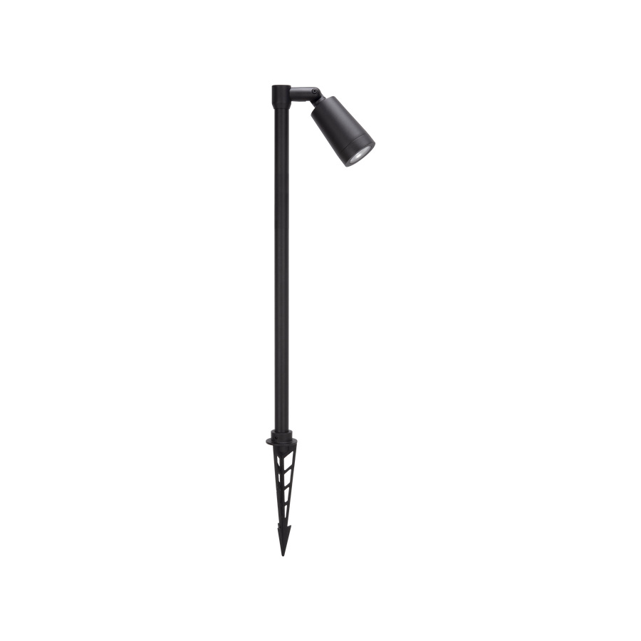 Landscape Spike Tall Single Spot Sand Black 2700K