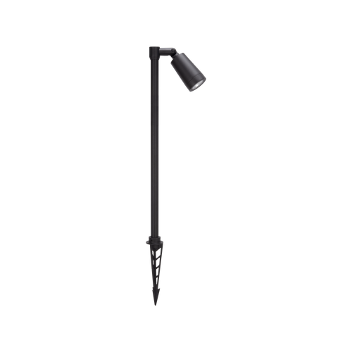 Landscape Spike Tall Single Spot Sand Black 2700K