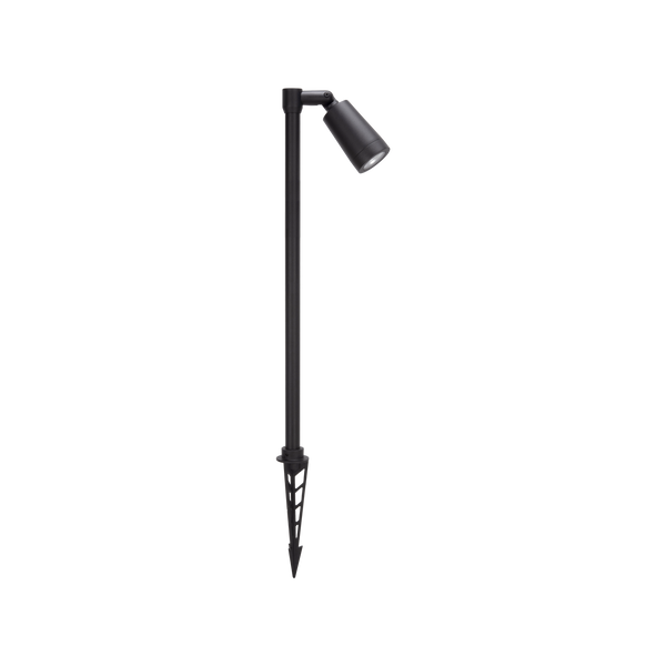 Landscape Spike Tall Single Spot Sand Black 2700K