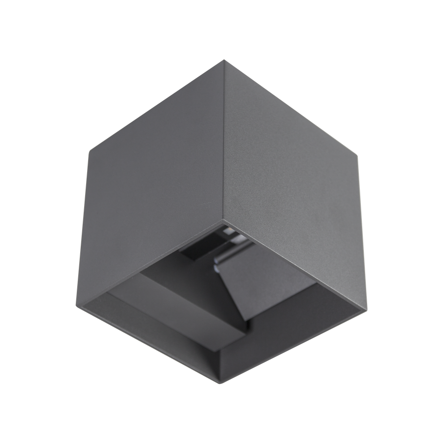 Cube Two Way Adjustable Large Matte Textured Charcoal 3000K
