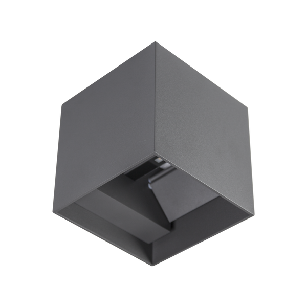 Cube Two Way Adjustable Large Matte Textured Charcoal 3000K